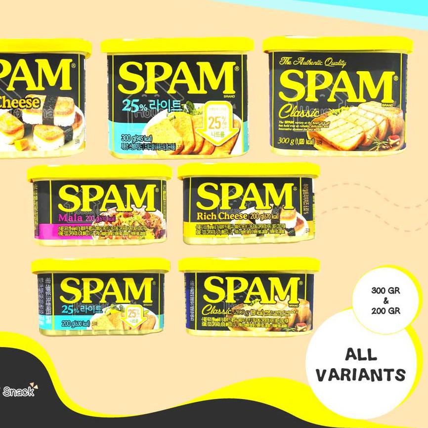 

➪ SPAM ORIGINAL MADE IN KOREA /ALL VARIANT READY ✺