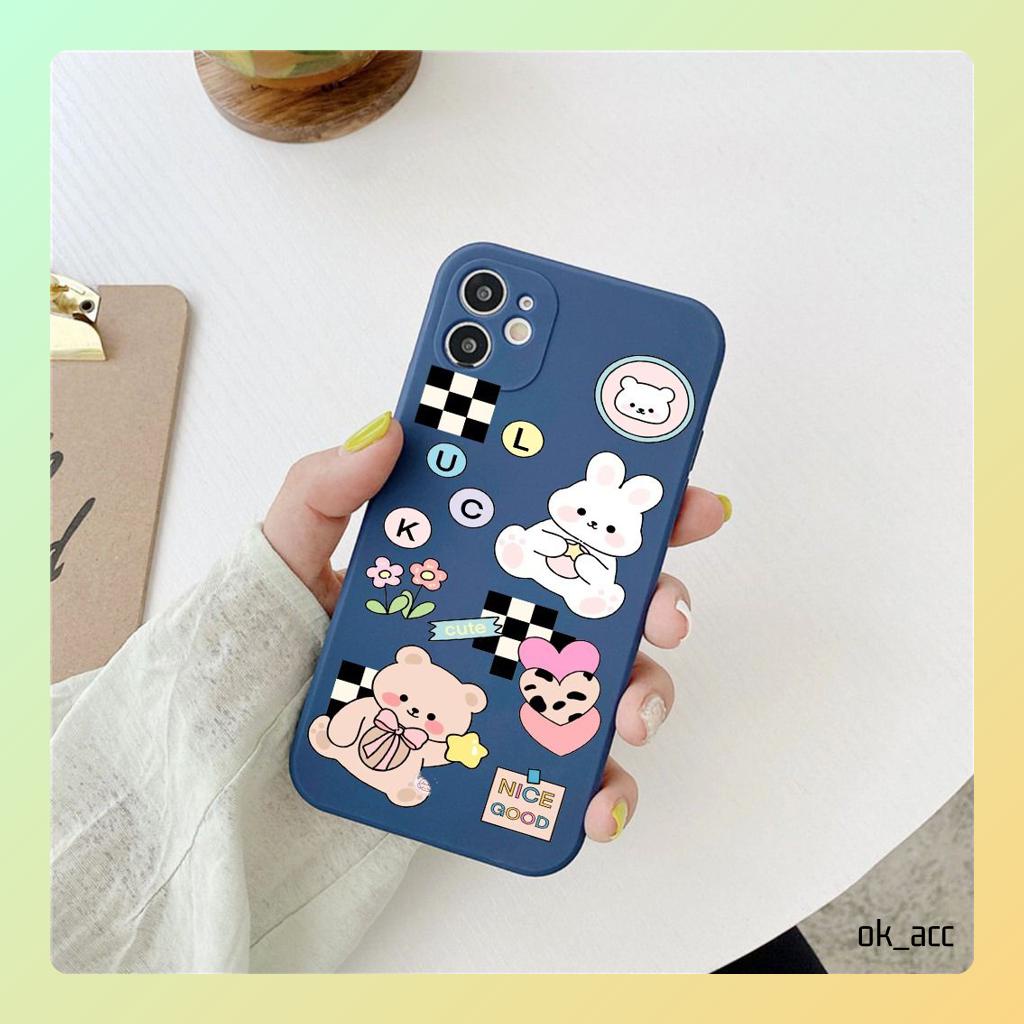 Casing Motif BB36 for Iphone 6 6s 6g 6+ 6s+ 7 8 7+ 8+ X Xs 11 12 13 14 14+ Plus Pro Max