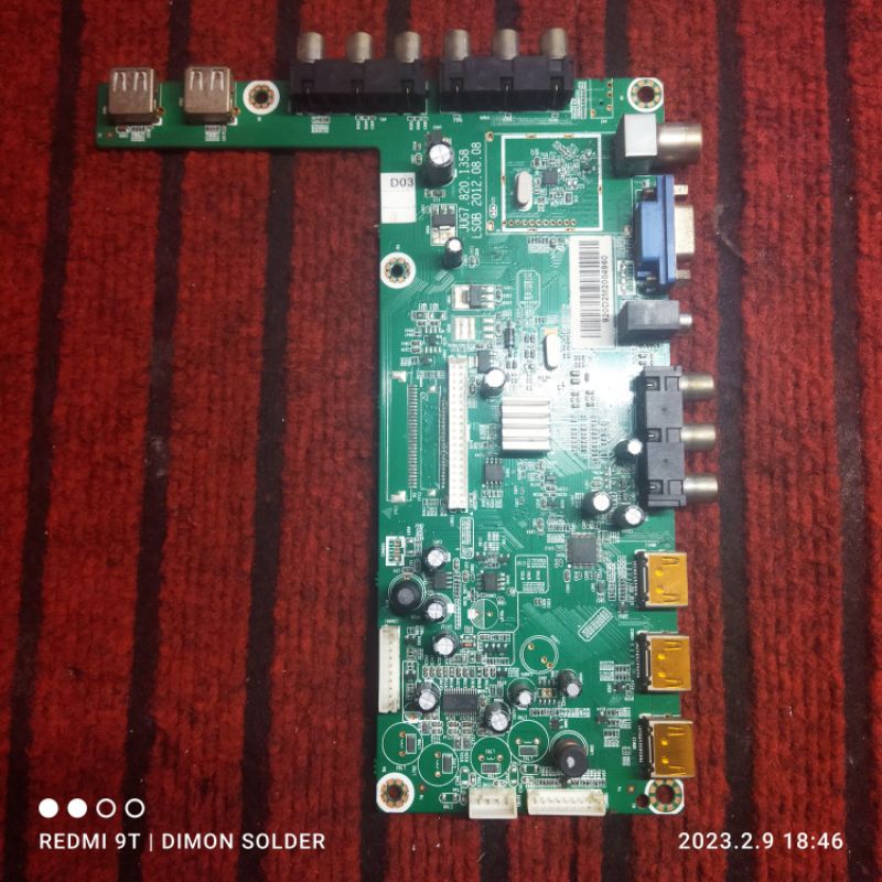 MB MAINBOARD TV CHANGHONG LED39B2500 - 39B2500