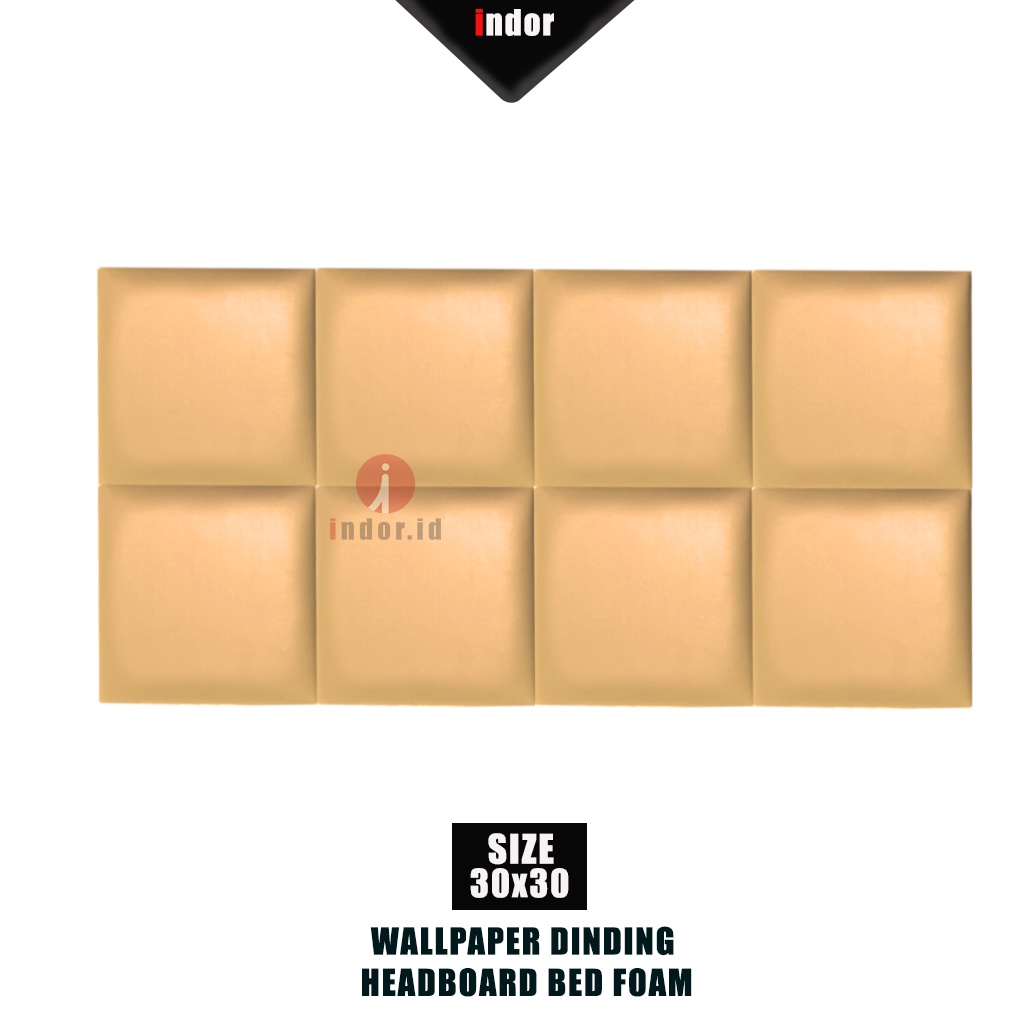 Wallpaper Dinding WALLPANEL Headboard Bed Foam 3D PREMIUM