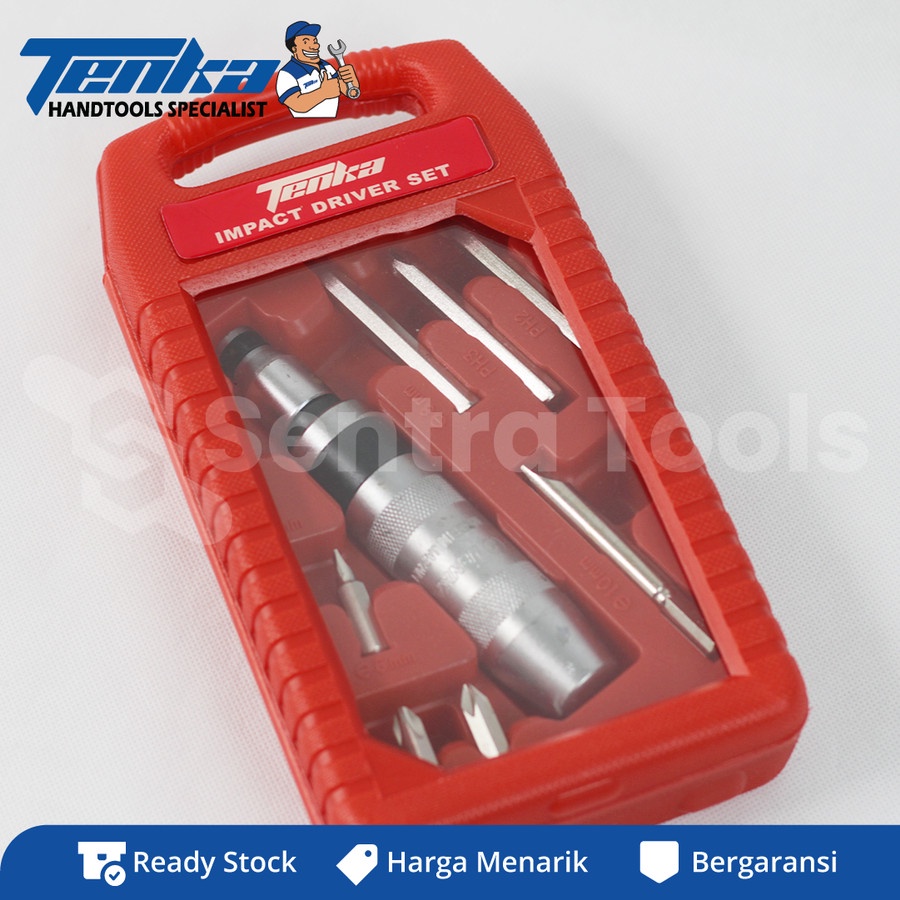 Obeng Ketok / Impact Driver 10 Set Tenka
