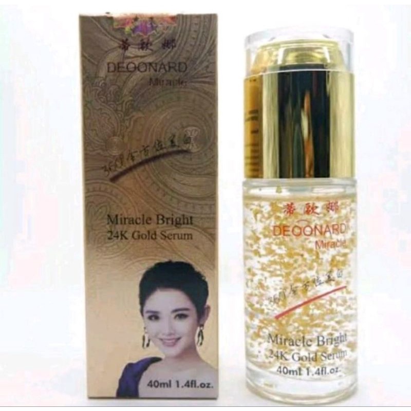 Serum deonardgold Miracle /Serum Miracle bright 24k gold serum