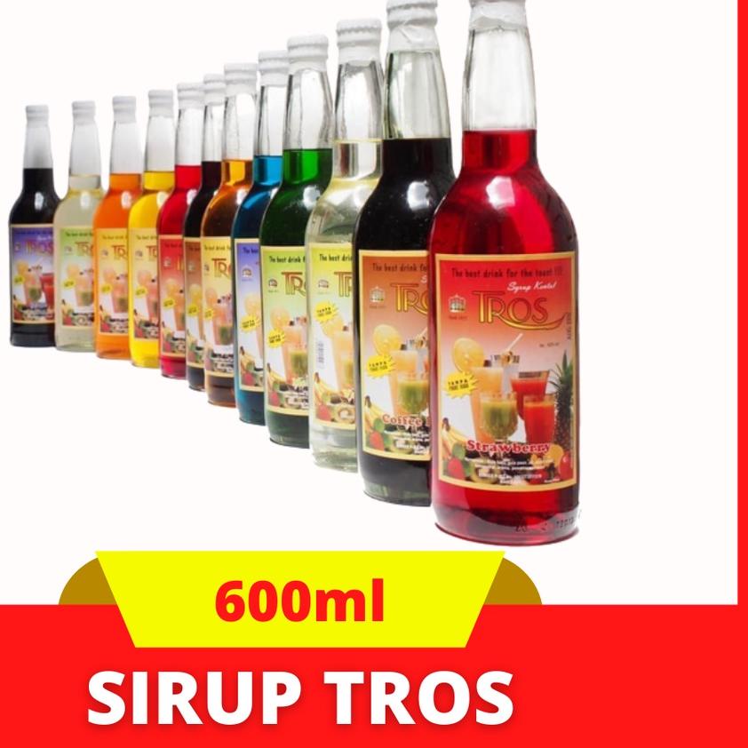 

♫ SIRUP TROS / SYRUP buat Minuman Es Buah / Campur/Cafe/Booth/Resto/Catering (Buah - Buahan) ♣