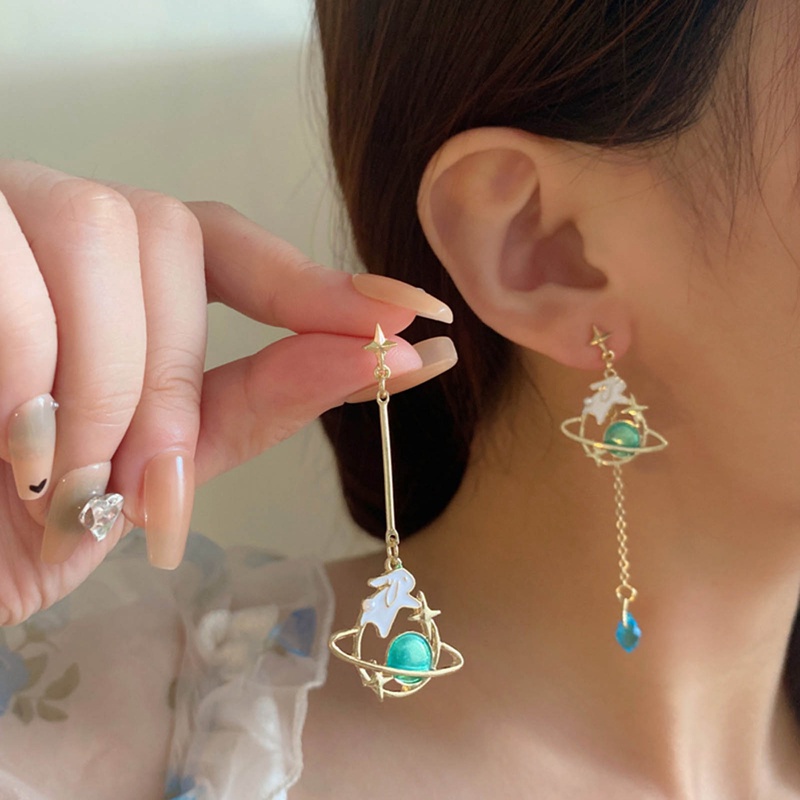 Baru Elegan Geometris Hati Kristal Panjang Drop Anting-Anting Untuk Wanita Lucu Halus Zirkon Pesta Pendientes Perhiasan Hadiah