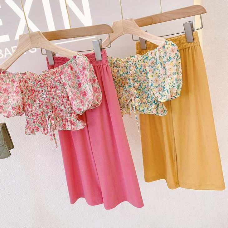 Kekinian Baju Lebaran Anak Perempuan Deris Kids Setelan Anak Perempuan 10, 11, 12 TahunGEMMIE pants 