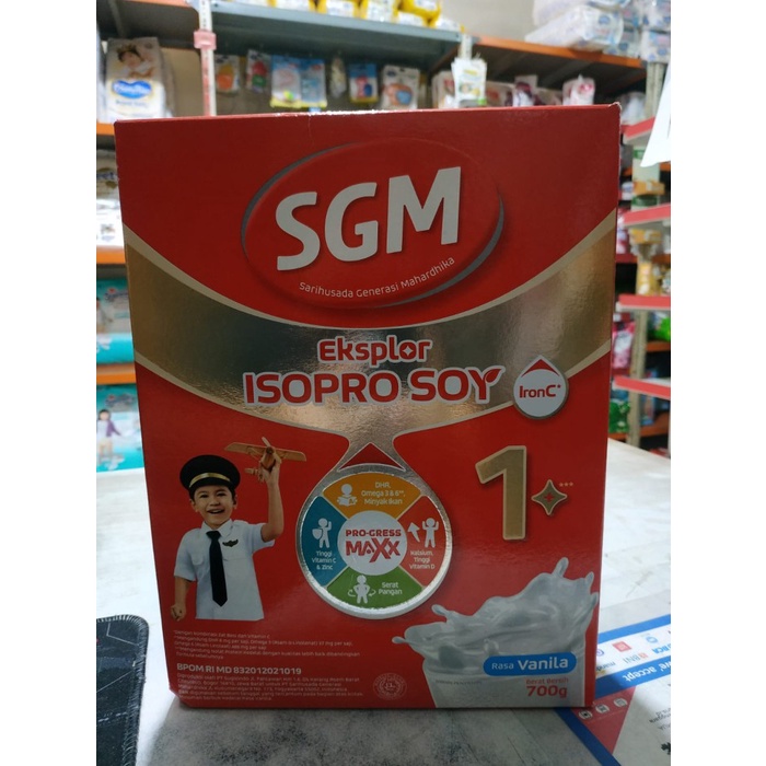 

[ COD ] SGM EKSPLOR SOYA VANILA 1-5 TAHUN 700GR SUSU ANAK ALERGI SAPI