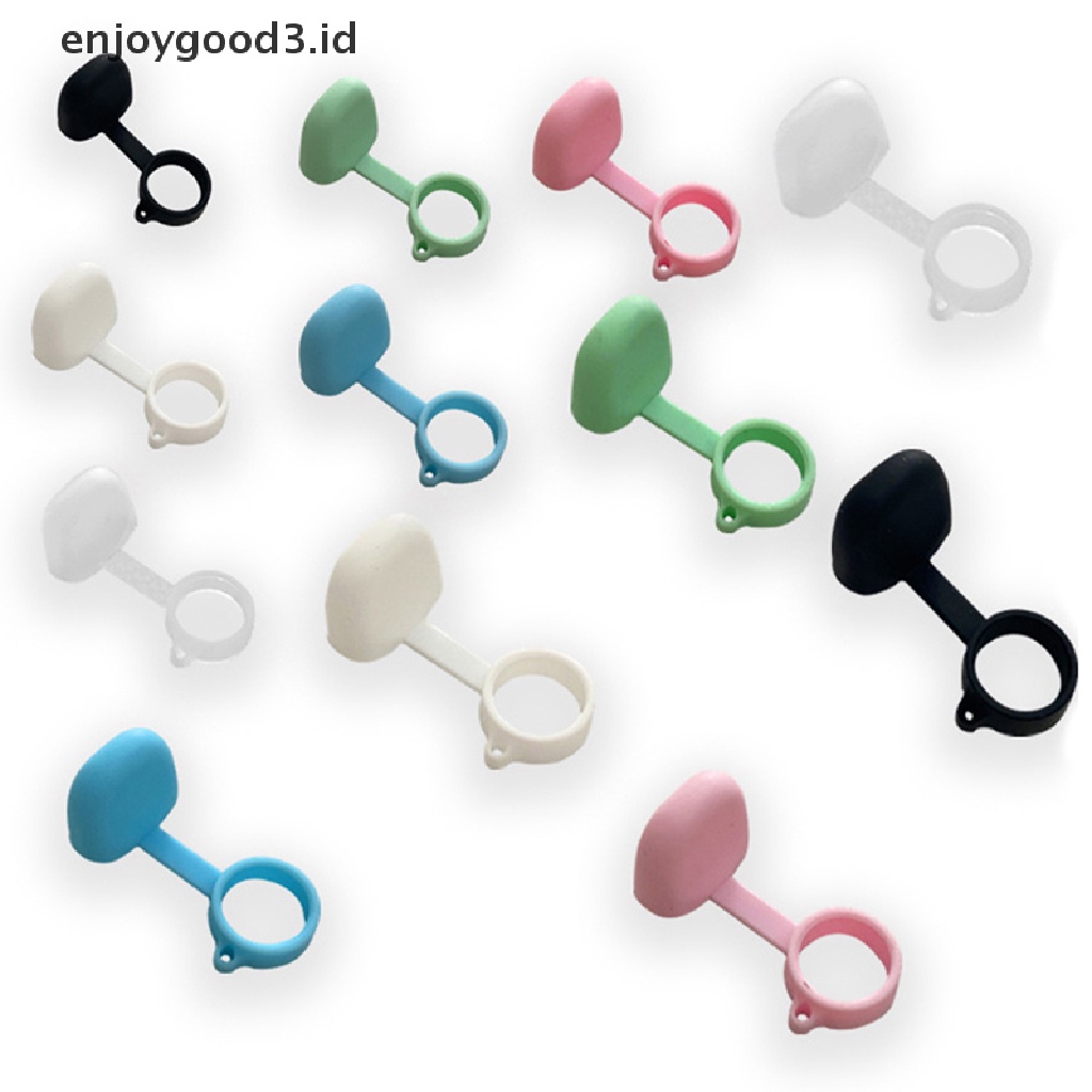 【 Rready Stock 】 10PCS Silicone Case Cap Waterproof Anti-Drop Hanging Ring And Hanging Rope Applicable To Relax Silicone Protective Sleeve Dust Cap Hanging Chain （ ID ）