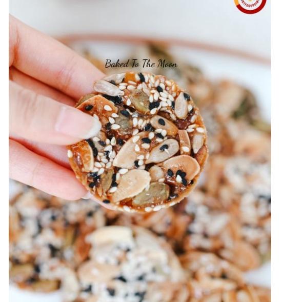 

✼ HAMPER Caramel Seed Cookies / Healthy Snacks ♔