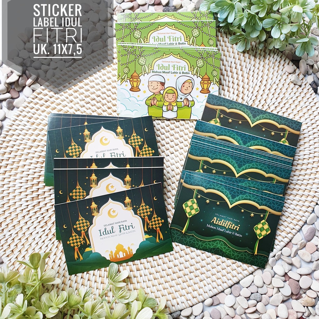 

Stiker Label Idul Fitri Ramadhan Happy Eid Mubarak Toples Kotak Makan Kue Kering Souvenir Hampers Kado