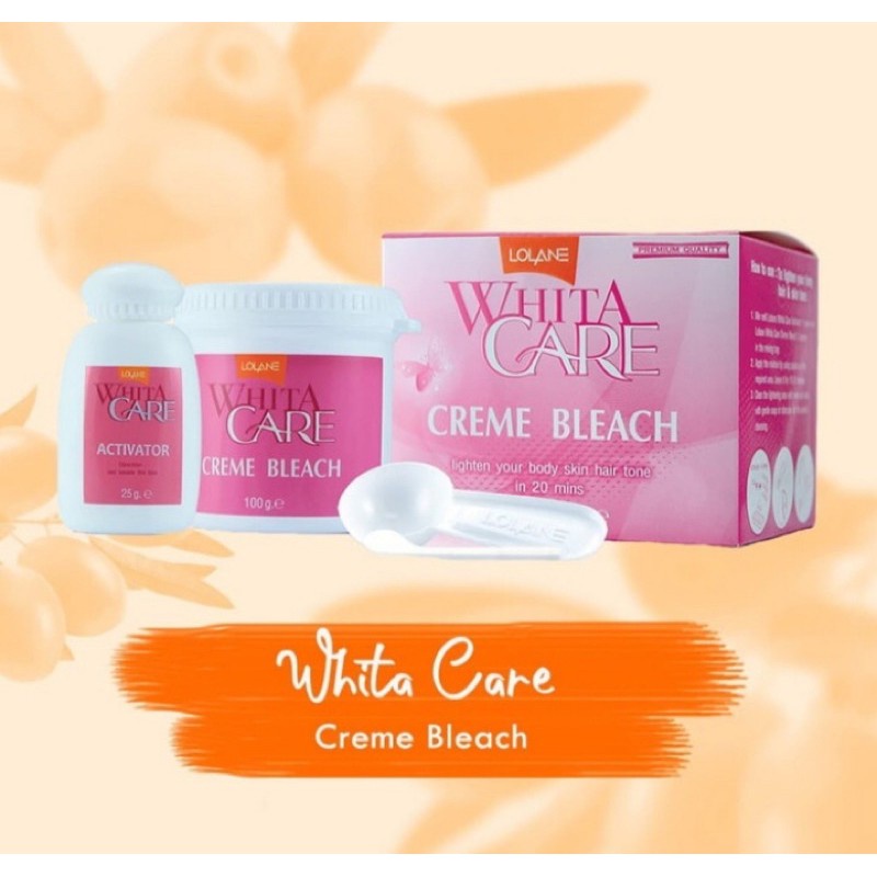 Lolane Whita Care Creme Bleach / Bleaching Badan Lolane