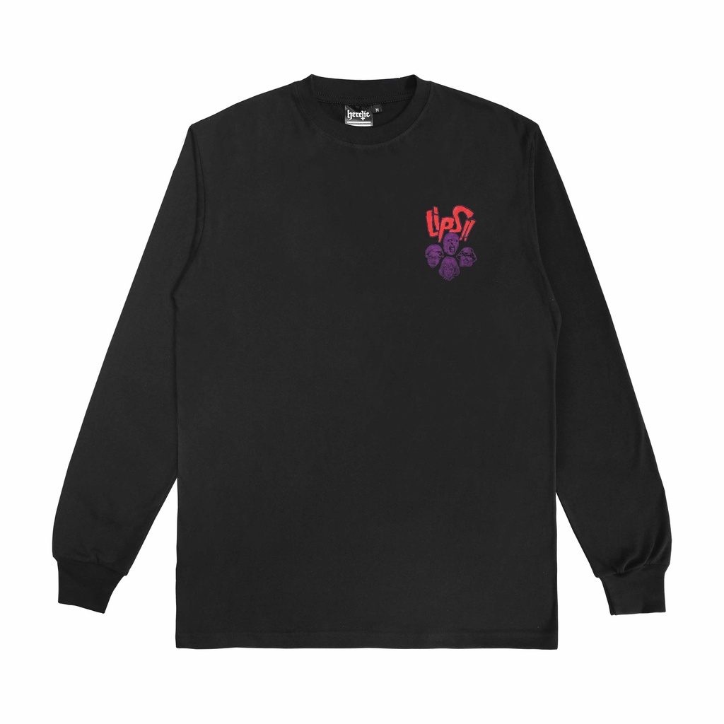 Heretic x Lips!! - Long sleeve Tees - Undead