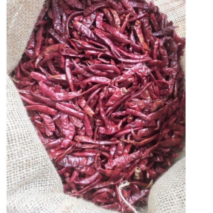 

Original Cabe Rawit Teja merah Kering SUPER 500Gram 1/2 Kilo Fresh! !!!