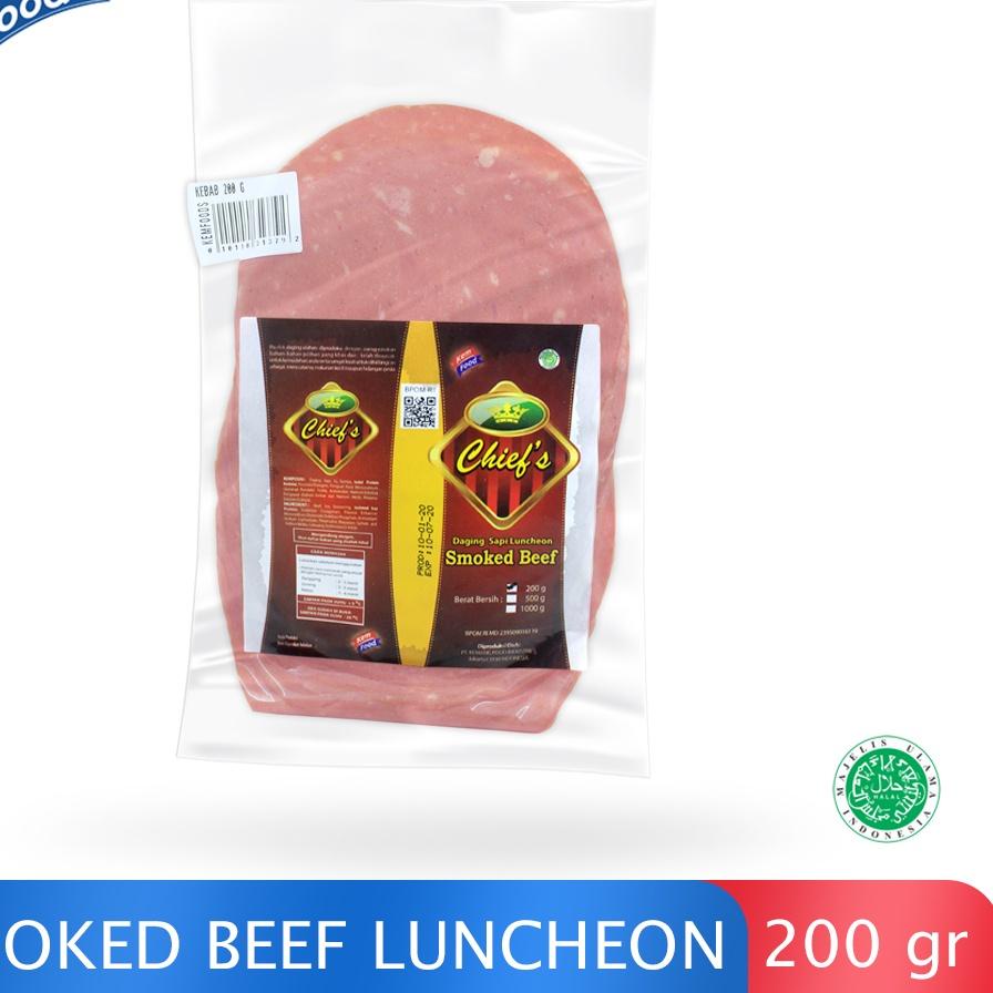 

➹ Chief Daging Kebab Sapi Slice - 200gr ➥