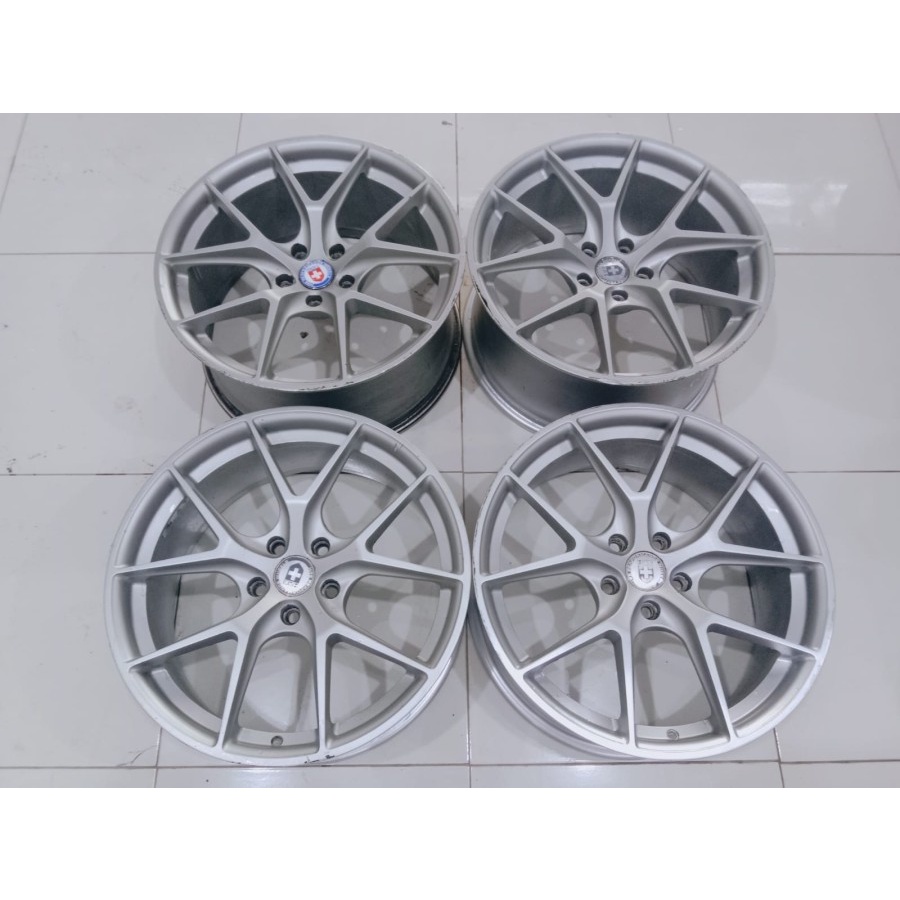 Velg Mobil Bekas Ring 18 Lubang 5 HRE R18X8,5-9,5 H5X114,3 ET20-35