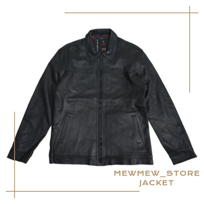 Jaket Kulit Pria Casual Original MGEE JACK 12.D.005