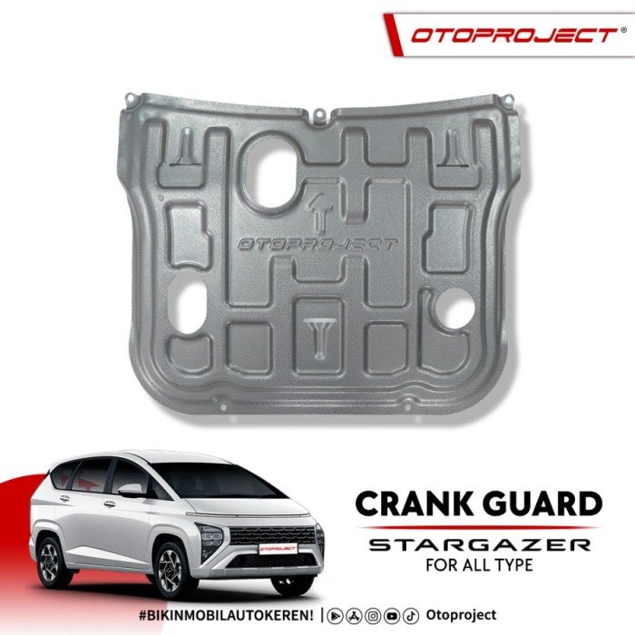 Otoproject Crank Guard Hyundai Stargazer Pelindung kolong Bawah Mobil