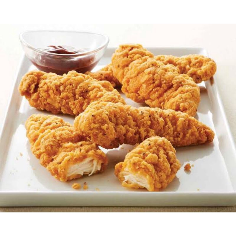 

Frozen Food Chicken Strips 1 Kg/Frozen McBalls Chicken Strip/Chicken Strips/Bento Chicken Strips/Dimsum Chicken Strips