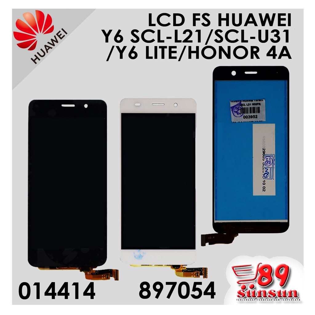 LCD FULLSET HUAWEI Y6 SCL-L21/SCL-U31/Y6 LITE/HONOR 4A