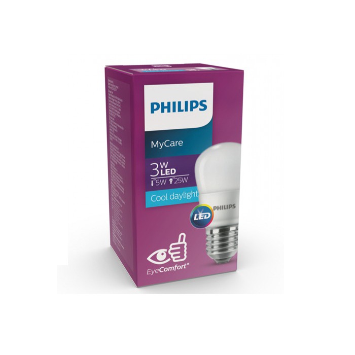 Philips MyCare LEDBulb 3W, 4W, 6W, 8W, 10W, 12W E27 6500K 230V Putih