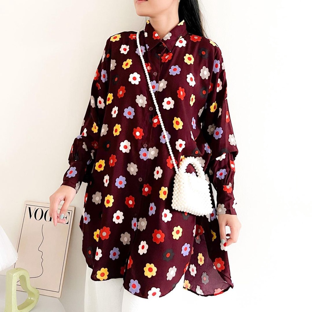 KIRANAOFFICIAL - ( COD ) PATERN TUNIK / TUNIK MOTIF KEKINIAN