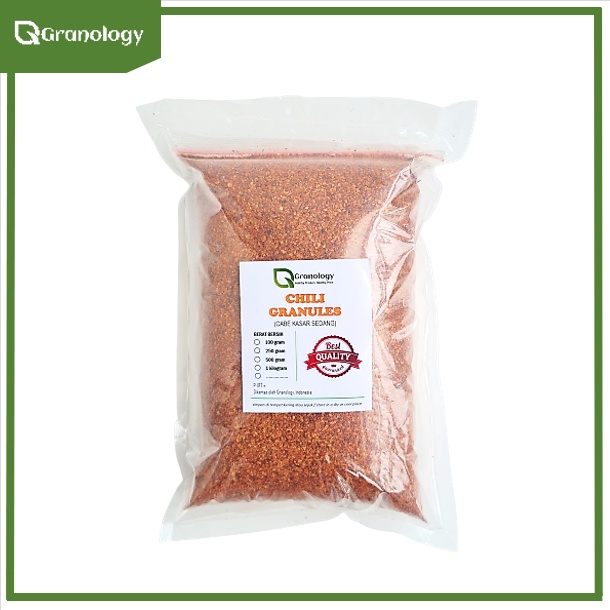 Cabe Kasar Sedang / Chili Granule (1 kilogram) by Granology