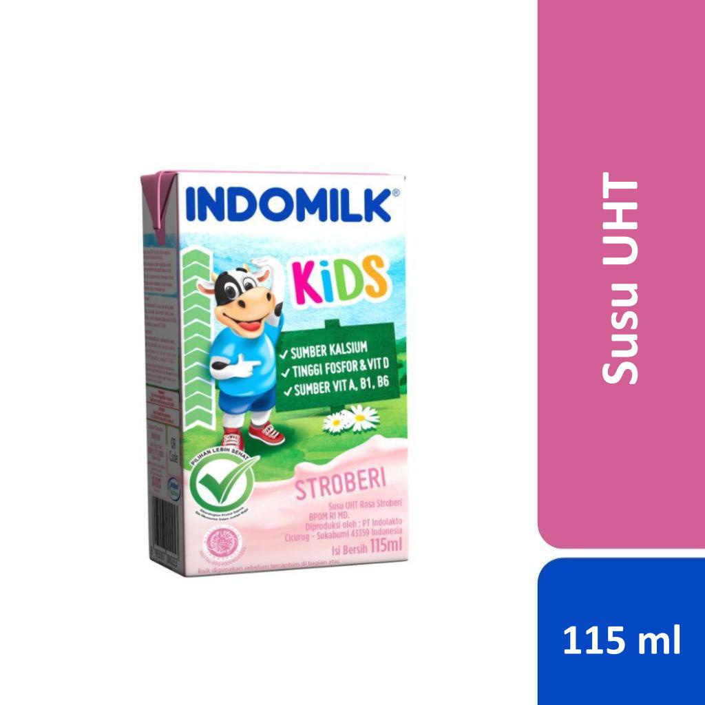

Indomilk Kids Strawberry UHT 115 ml
