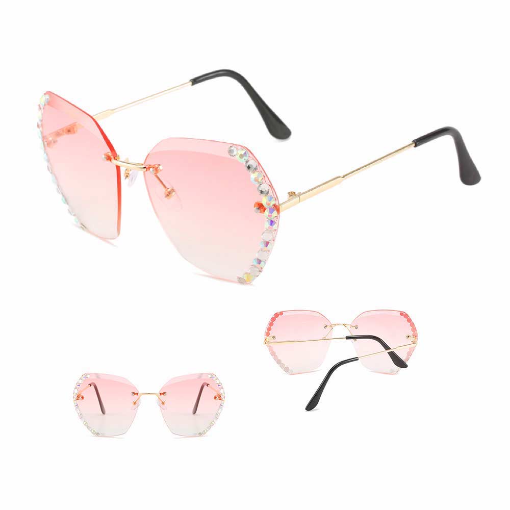 Kacamata UV400 - Anti Radiasi - Sunglasses Wanita Korea - HM8158 ( Group Solo ) D