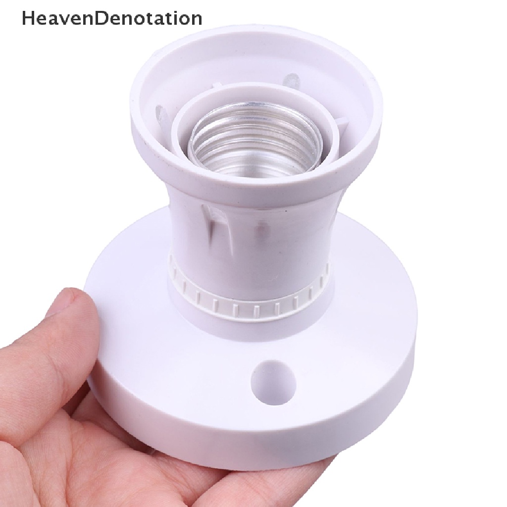 [HeavenDenotation] E27 Sekrup Lampu Plafon Kepala Led Lamp Holder Desktop Led Lighg Base Socket HDV