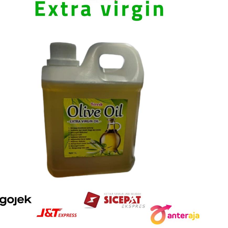 

✤ PROMO Minyak zaitun curah 1liter extra virgin spany original Jaitun Olive Oil ♖