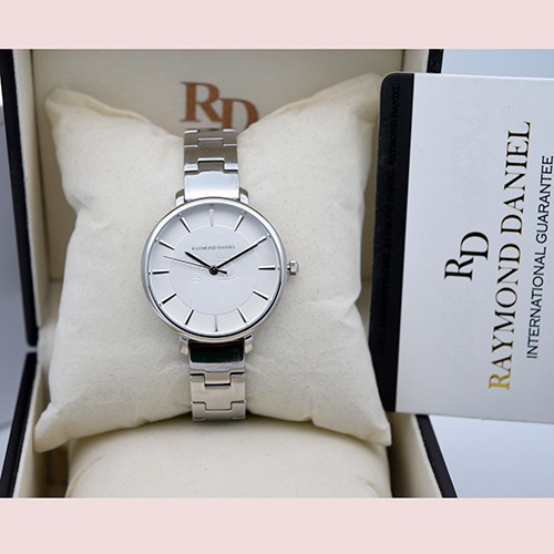 Raymond Daniel RD 268 Silver, Jam Tangan Wanita, Original