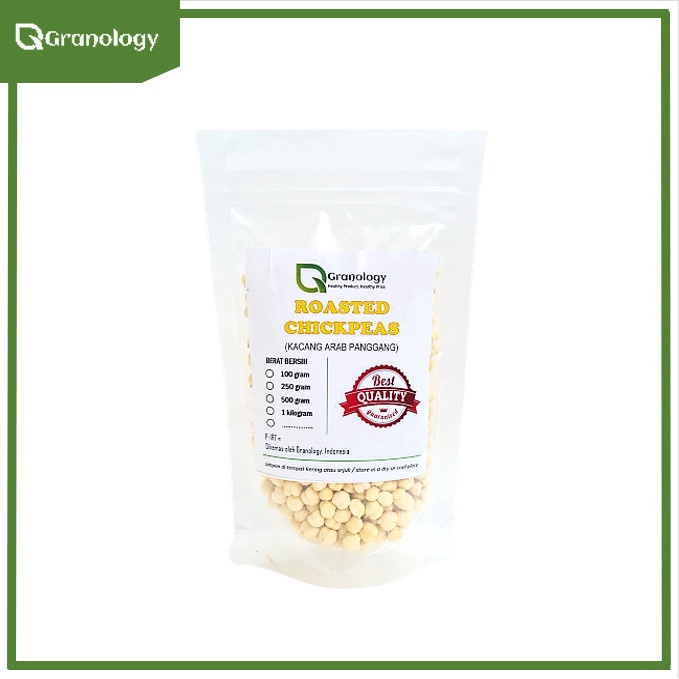 Kacang Arab Panggang / Roasted Chickpeas (100 gram) by Granology