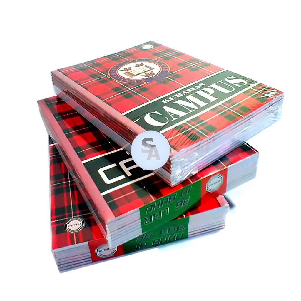 

Buku Tulis Campus Ukuran Boxy 36 Lembar - Pack