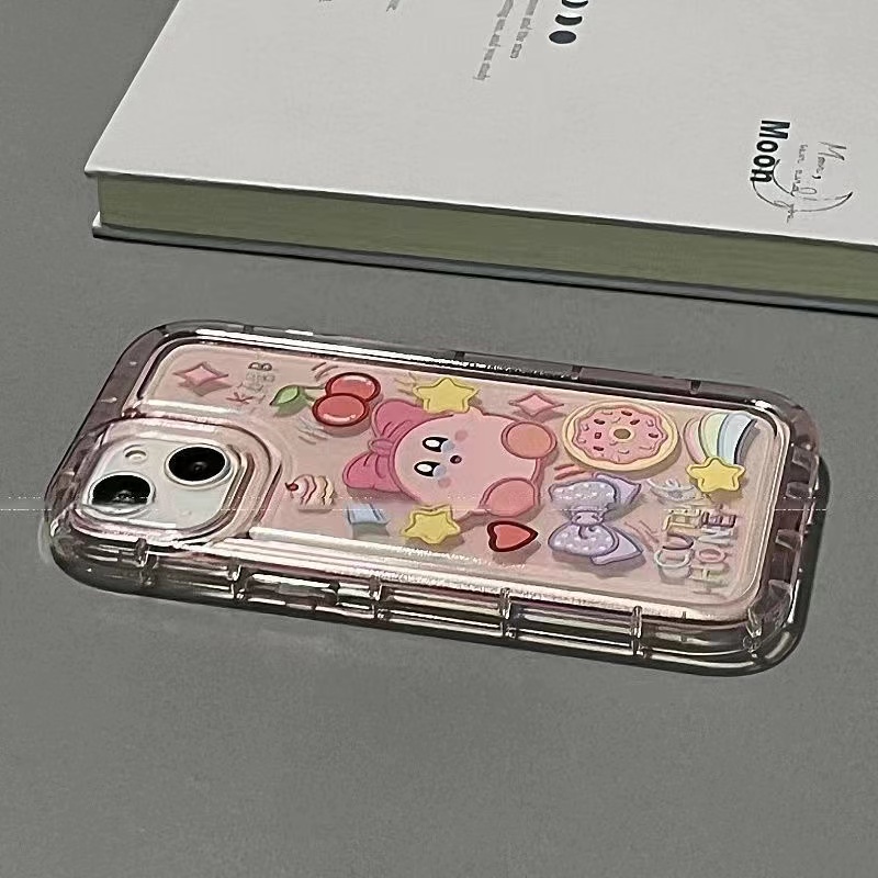 IPHONE Cocok Untuk Iphone14 14pro 14plus 13 13mini 13pro 13prm iPhone12 7Plus 8Plus Xr XS 13 12mini Pro Max Empat Sudut Casing Ponsel Transparan Tahan Guncangan
