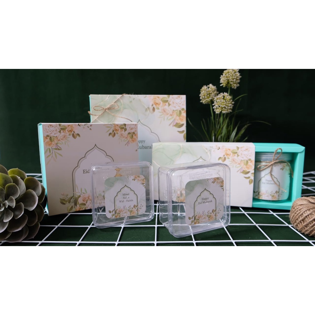 

BOX PREMIUM HAMPERS IDUL FITRI Uk. 23x23x7 cm MARBLE RUSTIC DESIGN.