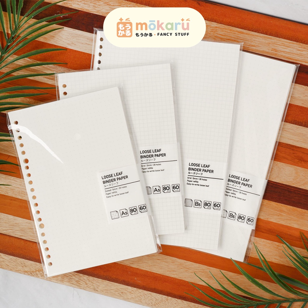 

Refill Loose Leaf Binder Paper / Isi Loose leaf Murah Berkualitas