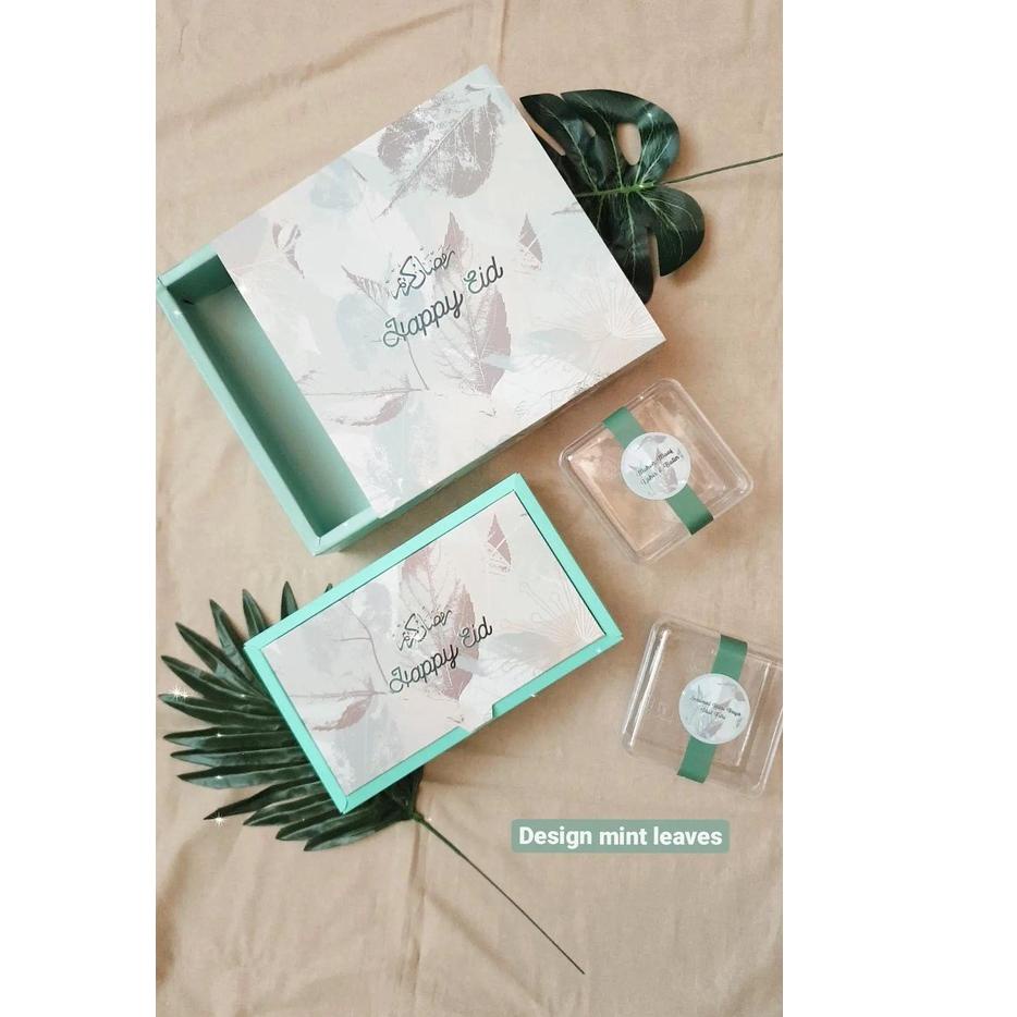

Baru Hemat MIN ORDER 5pcs 22x12x7 cm, BOX HAMPERS LEBARAN PREMIUM MINT