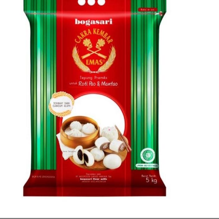 

☁ TEPUNG TERIGU CAKRA KEMBAR PAO 5 KG ✭