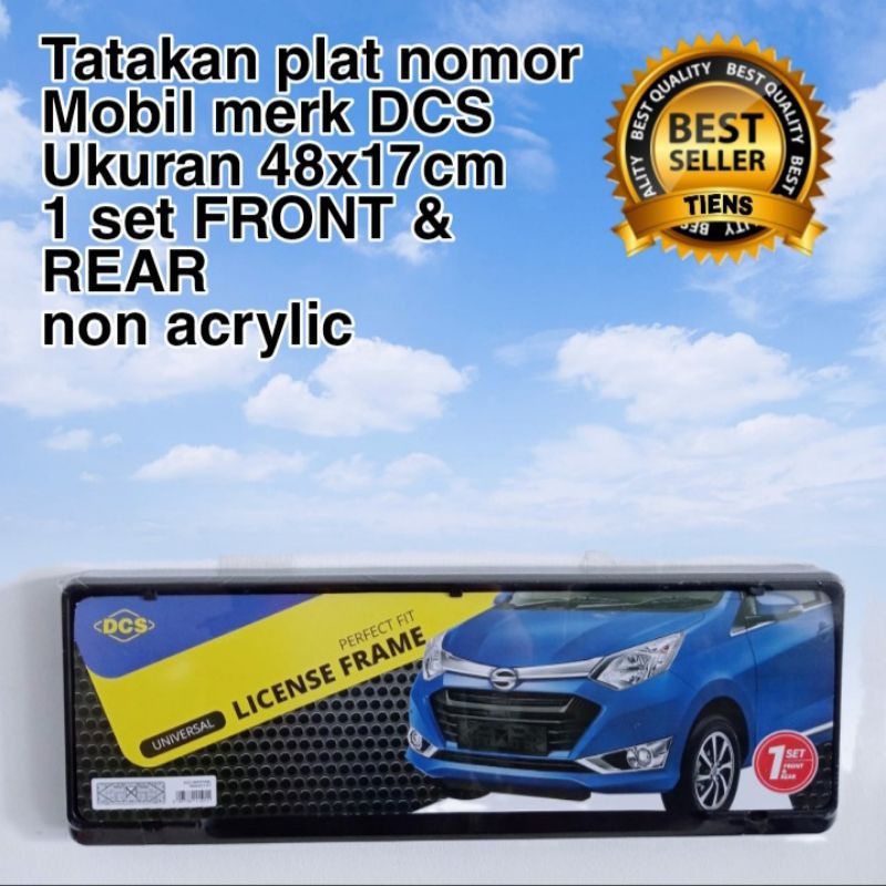 Tempat plat nomer mobil semua mobil bisa 2 pcs