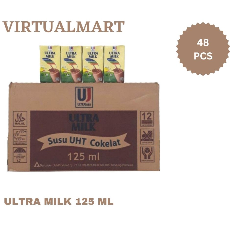 

Susu Ultramilk Coklat 125 Ml Satu Karton Isi 40 Packs