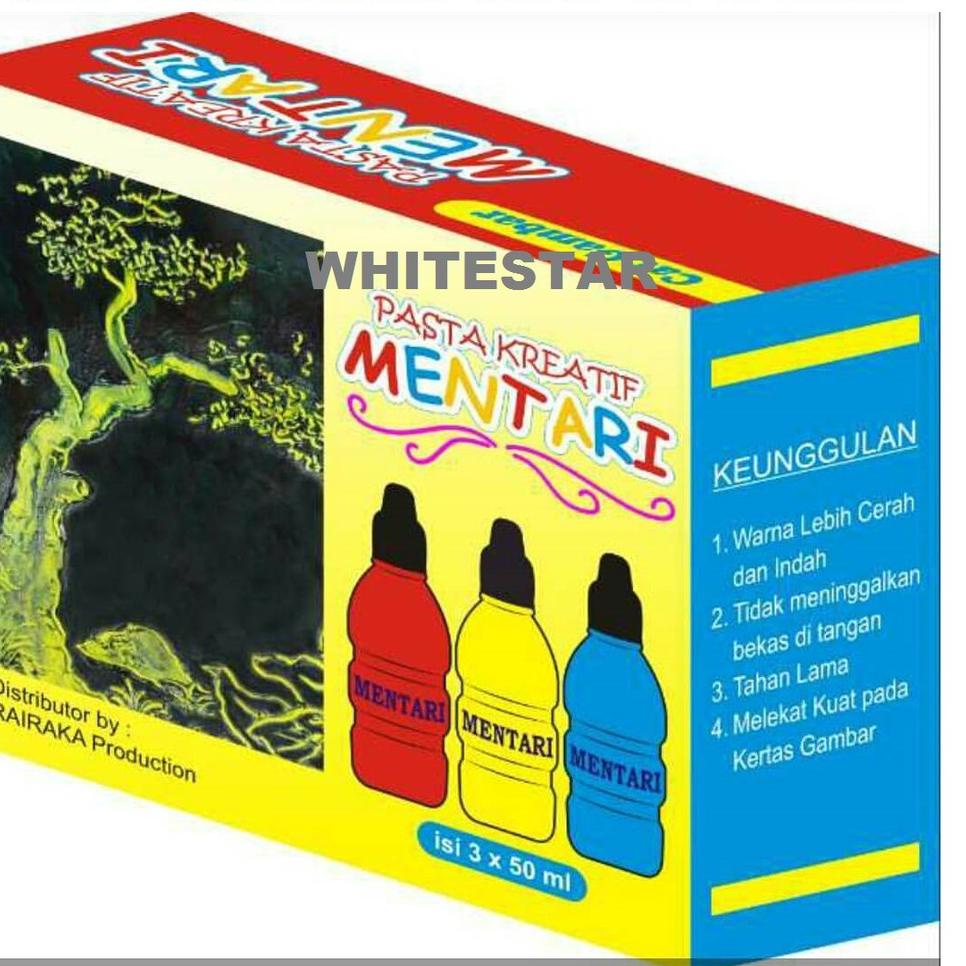 

S91 cat warna pasta kreatif mentari / finger painting untuk anak PRODUCT TERLARIS キ