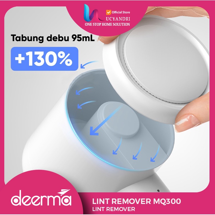 Deerma MQ300 Portable Lint Remover IPX5 Waterproof Fuzz Trimmer