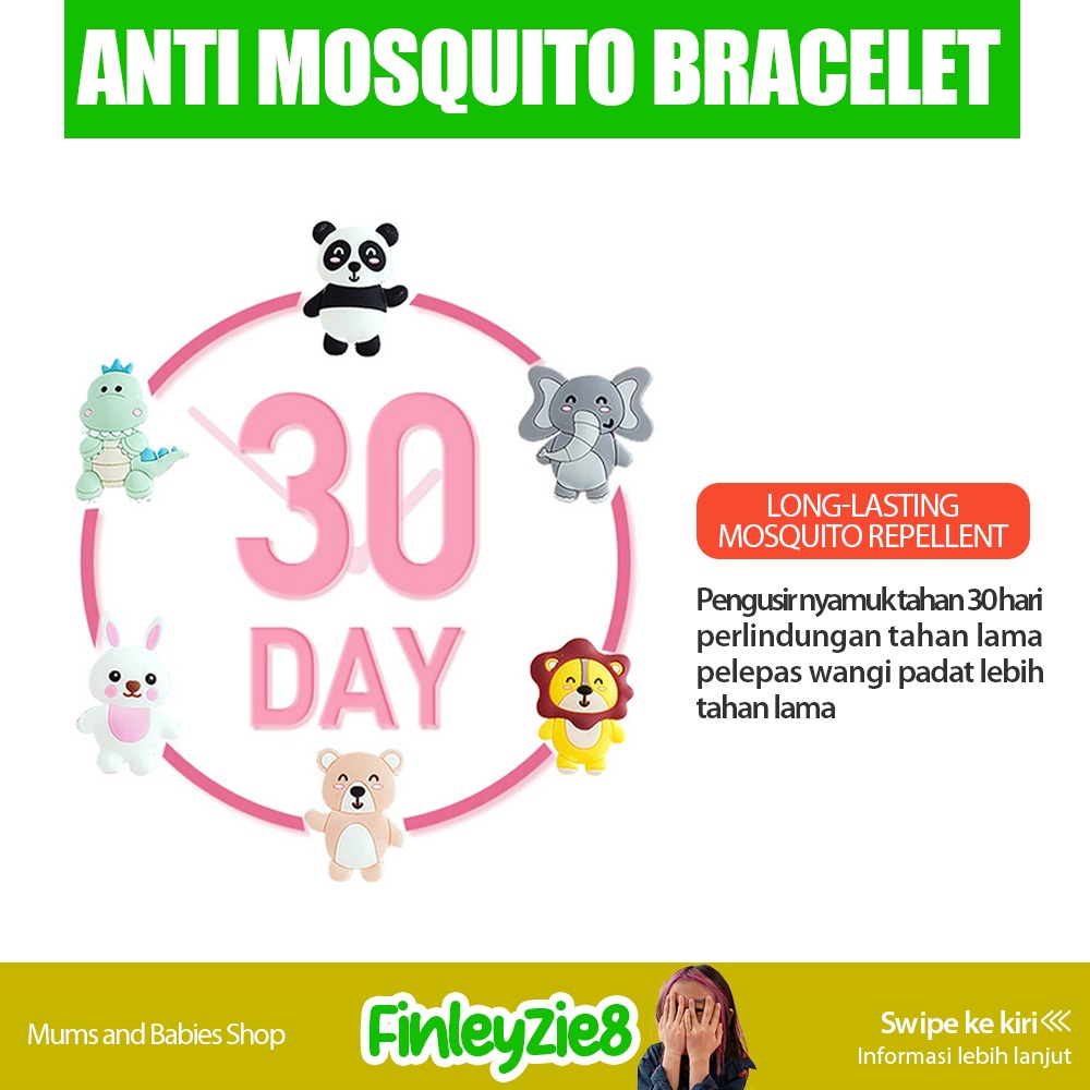 Gelang anak anti nyamuk gelang Cartoon Animal Anti-Mosquito / Gelang Jam Anti Nyamuk Gelang Anti Nyamuk Anak-Anak / Mosquito Repellent Bracellet / Gelang Anti Nyamuk / Gelang Anti Nyamuk Bayi / Gelang Anti Nyamuk Anak / Mosquito Repellent Baby / Gelang