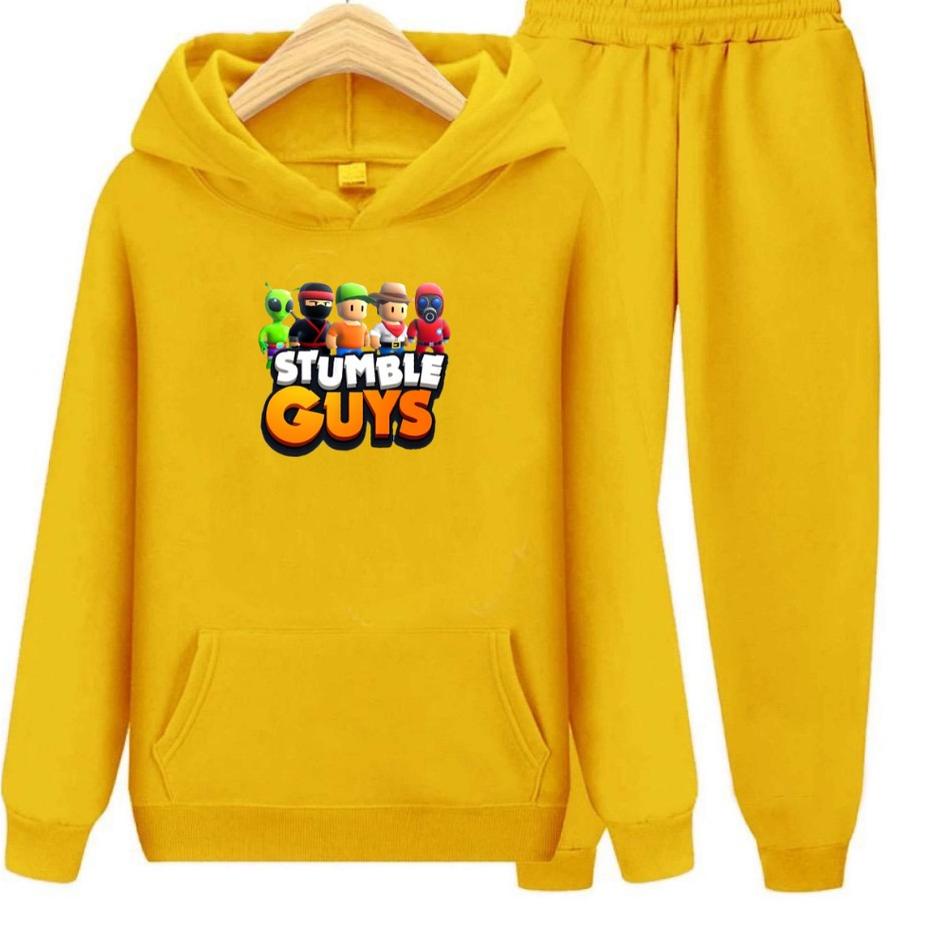 ☺ Setelan Sweater Anak Stumbel Game /Baju Sweater Hoodie Anak ✼