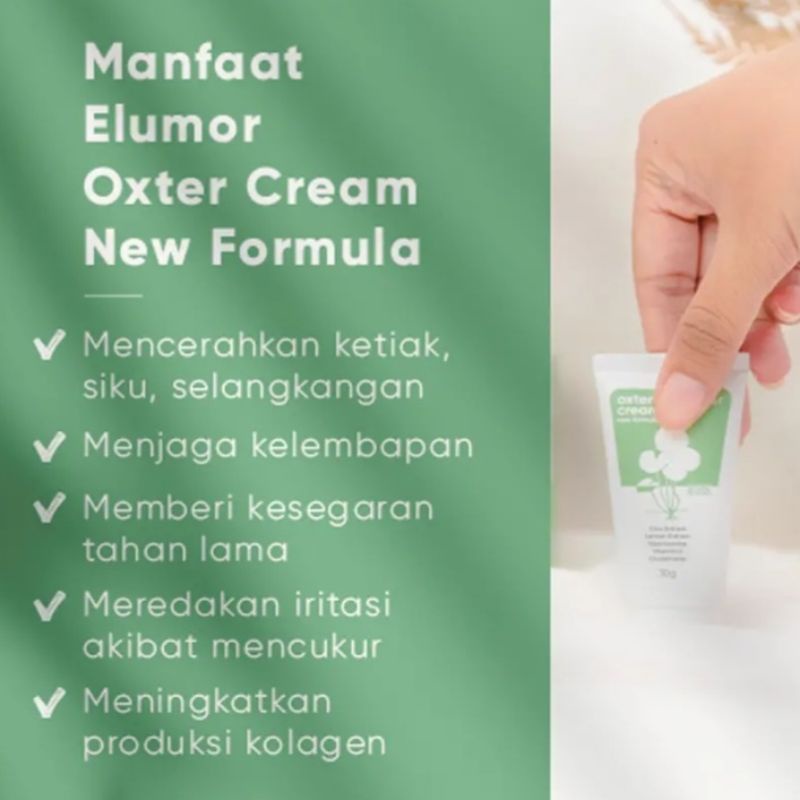 ELUMOR OXTER GEL NEW FORMULA KEMASAN BARU ISI LEBIH BANYAK
