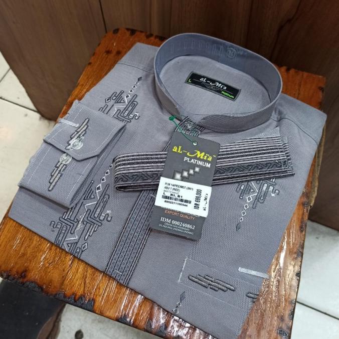 BAJU/KEMKO AL MIA PLATINUM PANJANG ORIGINAL