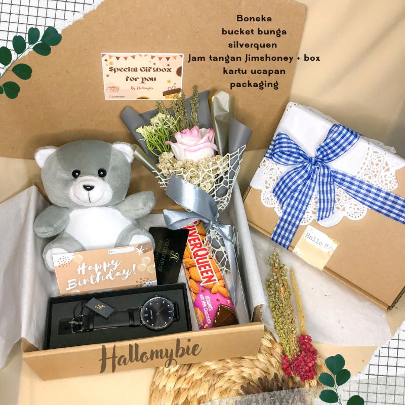 

Hampers Hadiah Kado Ulang Tahun Anniversary Graduation Valentine Hari Special