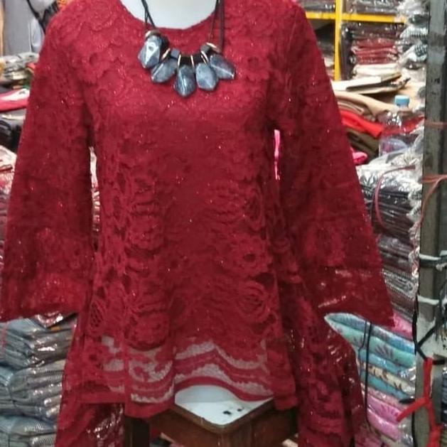 ✹ ATASAN KEBAYA RINJANI PREMIUM M-5XL/ SET KEBAYA RINJANI /KEBAYA BRUKAT JUMBO/ATASAN TUNIK JUMBO/ G