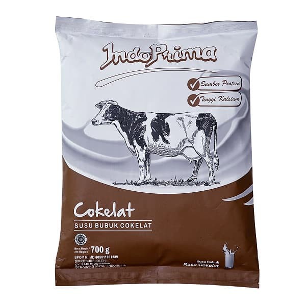 

[ COD ] Indoprima Fullcream rasa coklat untuk penggemuk badan ukuran 700 Gram