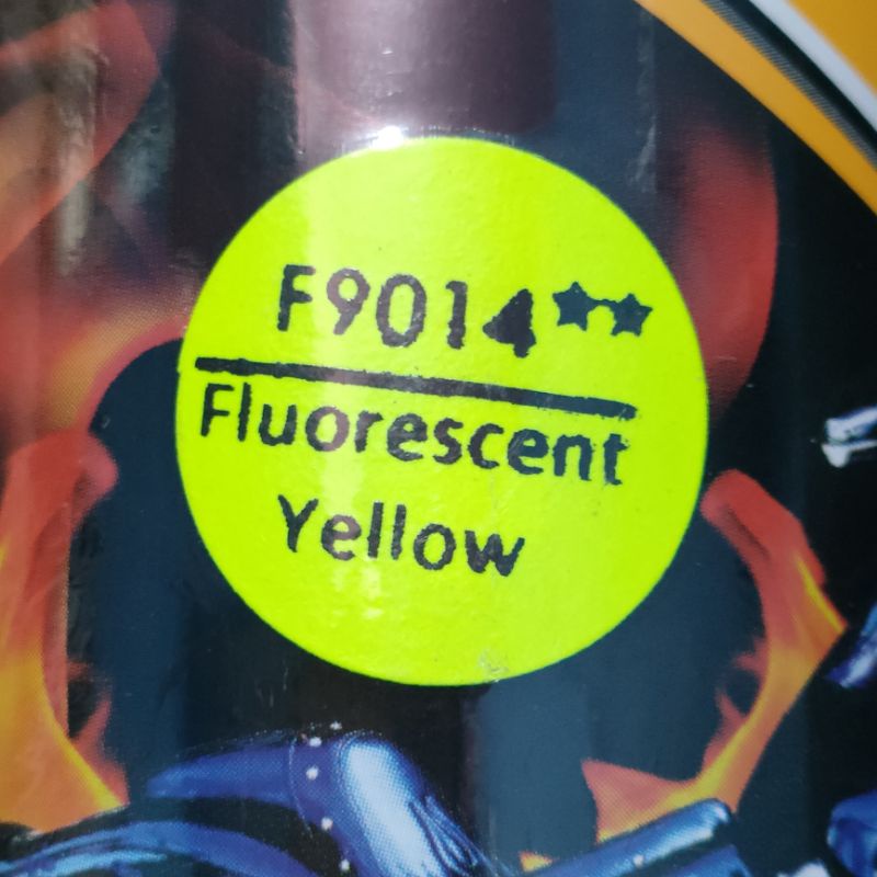 Diton Premium Paket Lengkap 3 Kaleng 400cc Kuning Stabilo Fluorescent Yellow 9014 Fluorescent Primer 9000 Clear Glossy 9128 Pilox Pilok Cat Semprot Spray Paint