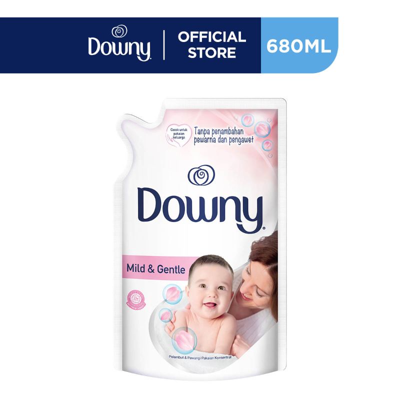 DOWNY REFFIL MILD&amp;GENTLE 680ml